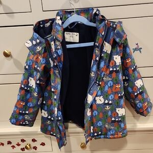 JoJo Maman Bebe warm raincoat